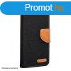 Tok CANVAS Book for Samsung Galaxy S22, fekete