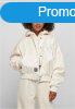 Ladies Starter Satin College Jacket palewhite