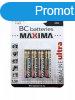 BC Maxima mikro ultra Tarts Alkli Elem AAA (LR6) B4