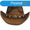 Fox Outdoor szalma kalap Tenneesee, barns fekete