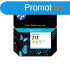 Hp 711/CZ132A tintapatron yellow ORIGINAL