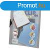Klipp mappa A4, 60lap Durable Euroclip szrke