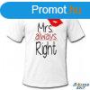 Vicces pl, Mrs always Right