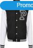 Mr. Tee Pray College Jacket blk/wht