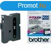 Brother TX-231 Laminlt P-touch szalag (12mm) Black on White