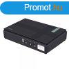 Astrum PB070 10200mAh fekete mini power bank Wifi Routerhez,