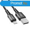 Acefast USB / USB-A / Lightning kbel (fekete)
