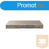 IP-COM Switch PoE - G1126P-24-410W (24x1Gbps; 2x SFP; 24 af/