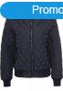 Urban Classics Ladies Diamond Quilt Nylon Jacket navy