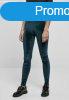 Urban Classics Ladies High Waist Velvet Leggings teal