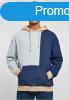 Urban Classics Oversized Color Block Hoody summerblue/darkbl