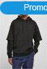 Urban Classics Oversized Doublesleeve Hoody black