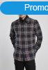 Urban Classics Checked Campus Shirt darkblue/rustred