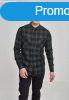 Urban Classics Checked Flanell Shirt blk/forest