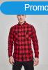 Urban Classics Checked Flanell Shirt blk/red