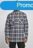 Urban Classics Checked Roots Shirt darkblue/white