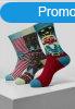 Urban Classics Christmas Nutcracker Socks 3-Pack multicolor