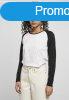 Urban Classics Ladies Contrast Raglan Longsleeve white/black