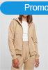 Urban Classics Ladies Organic Terry Zip Hoody unionbeige