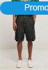 Urban Classics Organic Denim Cargo Shorts black washed