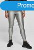 Urban Classics Ladies Highwaist Shiny Metallic Leggings dark