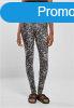 Urban Classics Ladies Soft AOP Leggings blackpaint