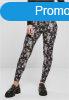 Urban Classics Ladies Soft AOP Leggings blackrose