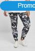 Urban Classics Ladies Tie Dye Leggings black/white