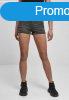 Urban Classics Ladies 5 Pocket Shorts black stone washed