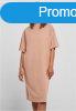 Urban Classics Ladies Organic Long Oversized Tee Dress amber