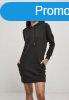 Urban Classics Ladies Organic Oversized Terry Hoody Dress bl