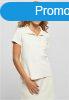 Urban Classics Ladies Towel Polo Tee palewhite