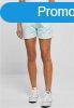 Urban Classics Ladies Towel Washed Sweat Shorts balticblue