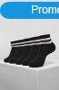 Urban Classics Sporty Half Cuff Logo Socks 5-Pack black