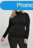 Urban Classics Ladies Basic Turtleneck Sweater black