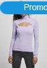 Urban Classics Ladies Cut-Out Turtleneck Longsleeve lavender