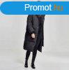 Urban Classics Ladies Oversize Faux Fur Puffer Coat blk/blk