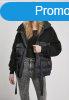 Urban Classics Ladies Sherpa Mix Puffer Jacket black