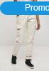 Urban Classics Ladies High Waist Cargo Pants whitesand