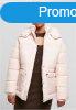 Urban Classics Ladies Waisted Puffer Jacket pink