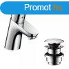 HANSGROHE Focus 70 mosdcsaptelep push-open leereszt szelep