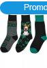 Urban Classics Christmas Dog Socks Kids 3-Pack multicolor