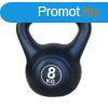 PE kettlebell cementtltettel, 8kg