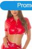  Party crop top piros brhats XS-M mret 