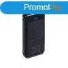 RivaCase VA2580 20000mAh QC/PD 20W LCD PowerBank Black