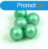 Cseh prselt goly - Matte Pearl Powder Green - 10mm