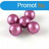 Cseh prselt goly - Matte Pearl Mauve - 12mm