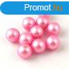 Cseh prselt gyngy - Matte Pearl Powder Pink - 8mm