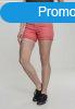 Urban Classics Ladies Highwaist Stretch Twill Shorts coral