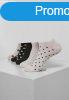 Urban Classics No Show Socks Dots 5-Pack white/black